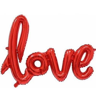 PMLOVE-RE.jpg Love Script Red 100cm. Each