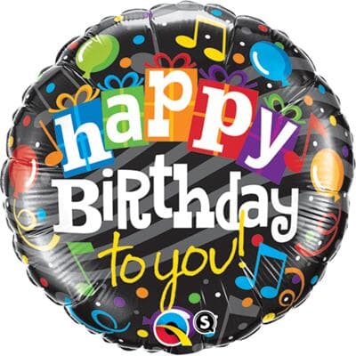 Q10377.jpg Qualatex Balloons Happy birthday to You 45cm Each