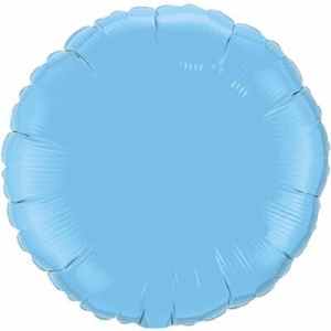 Circle Foil Pale Blue 45cm Unpackaged Each