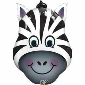 Qualatex Balloons Zany Zebra 76cm. Each