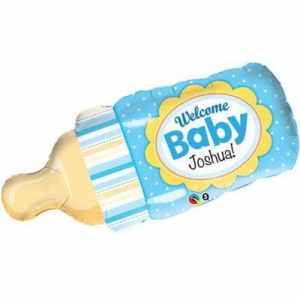 Welcome Baby Bottle Blue 99cm Each