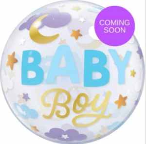 Baby Boy Sweet Dreams Bubble 55cm Each