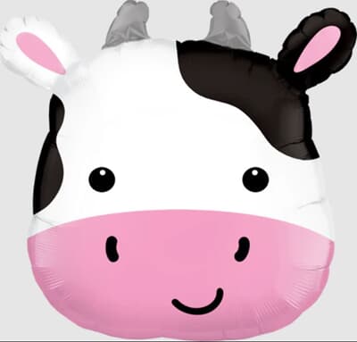 Q27311.jpg Cute Holstein Cow Mini Shape 14in Each