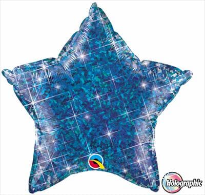 Star Holographic 50.8cm Jewel Blue(Discontinued by supplier) Each