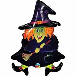 Wacky Witch Mini Shape 14in Each