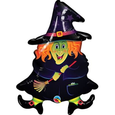 Wacky Witch Mini Shape 14in Each