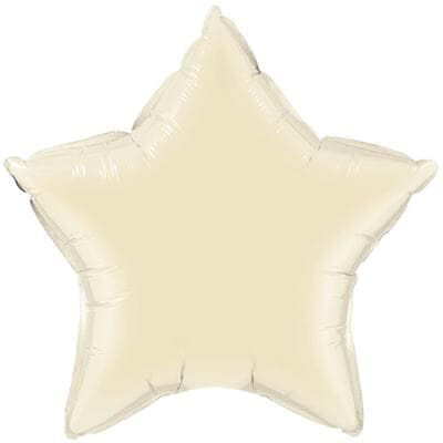 Star Foil Pearl Ivory 50cm Unpackaged Each