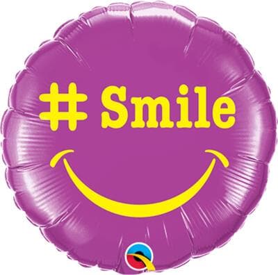 Qualatex Balloons # Smile 23cm Each