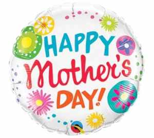 Mother's Day Floral Circles 23cm Each