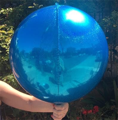Prismatic Sphere 40cm Blue Unpackaged Pack(2)