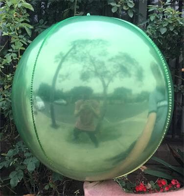 Sphere 40cm Green and Yellow Ombre Unpackaged EA(2)