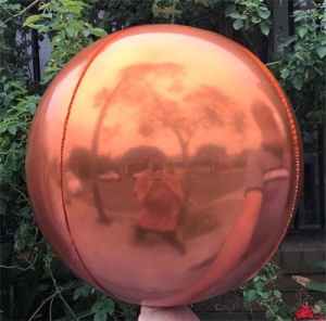 Sphere 40cm Orange and Pink Ombre Unpackaged Pack(2)