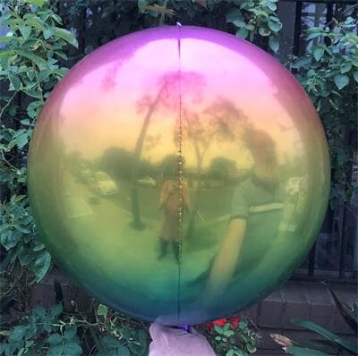 Sphere 40cm Ombre Rainbow Unpackaged Pack(2)