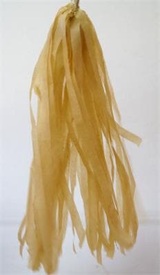 Tassels Quality Tissue 30cm Gold Pre-Cut Pack 15 Pack(15)