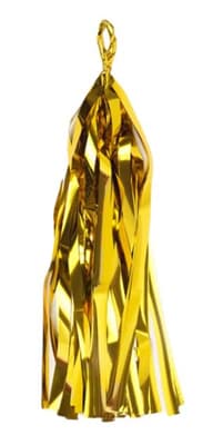 Metallic Tassel 35cm Gold 5 Pack Pack(5)