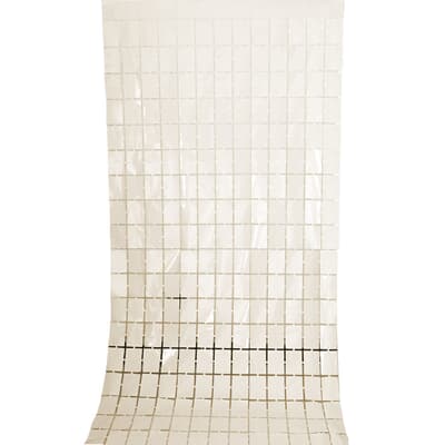 Foil backdrop/ door curtain squares Champagne Gold 1 meter x 2 meter Each