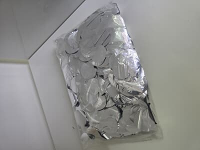 Confetti Metallic 3cm Silver 200 grams Gram(s)(250)